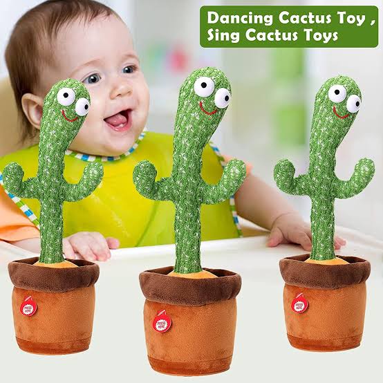 Dancing Cactus Plush Toy