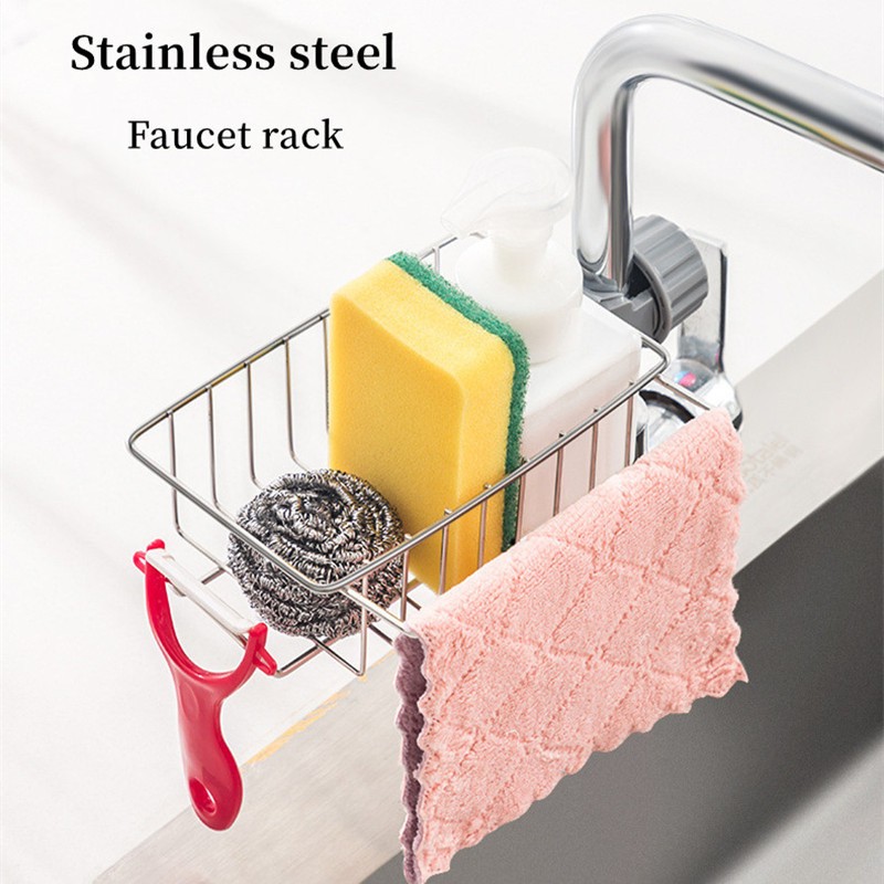 Stainless Steel Faucet Rack
