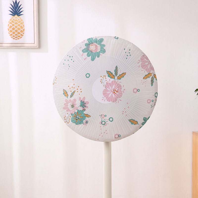 Rounded Electric Fan Dust Cover – 45cm | মাল্টিকালার