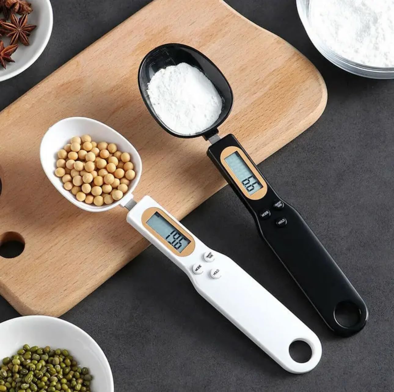 Digital Measuring Spoon Scale | LCD Kitchen Measuring Spoon