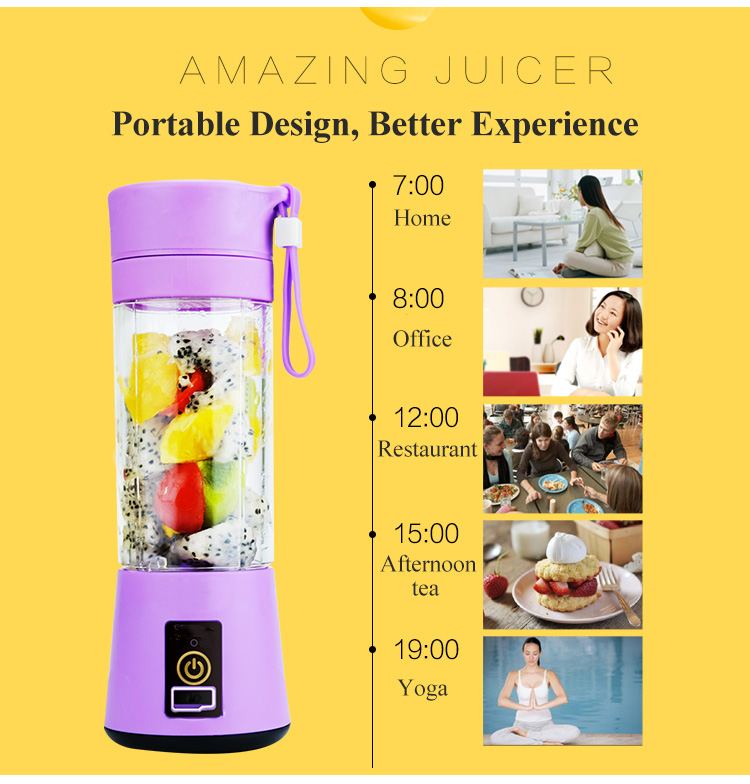 Portable Rechargeable Juicer