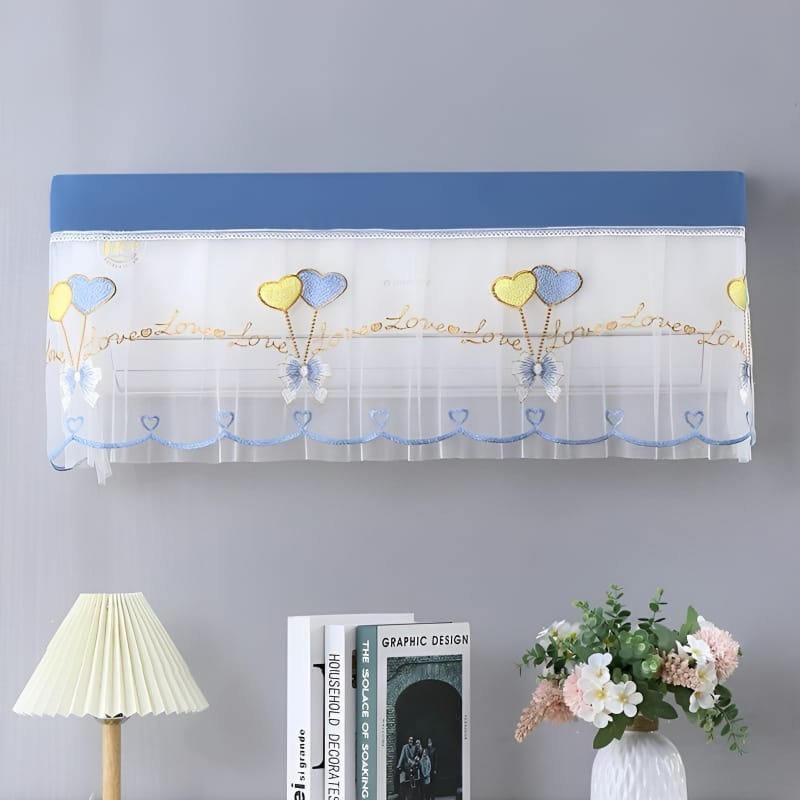 Premium Quality Net Ac Cover | Multicolor