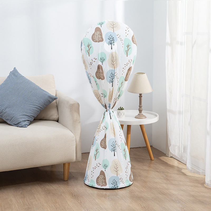 Rounded Electric Fan Dust Full Cover | মাল্টিকালার
