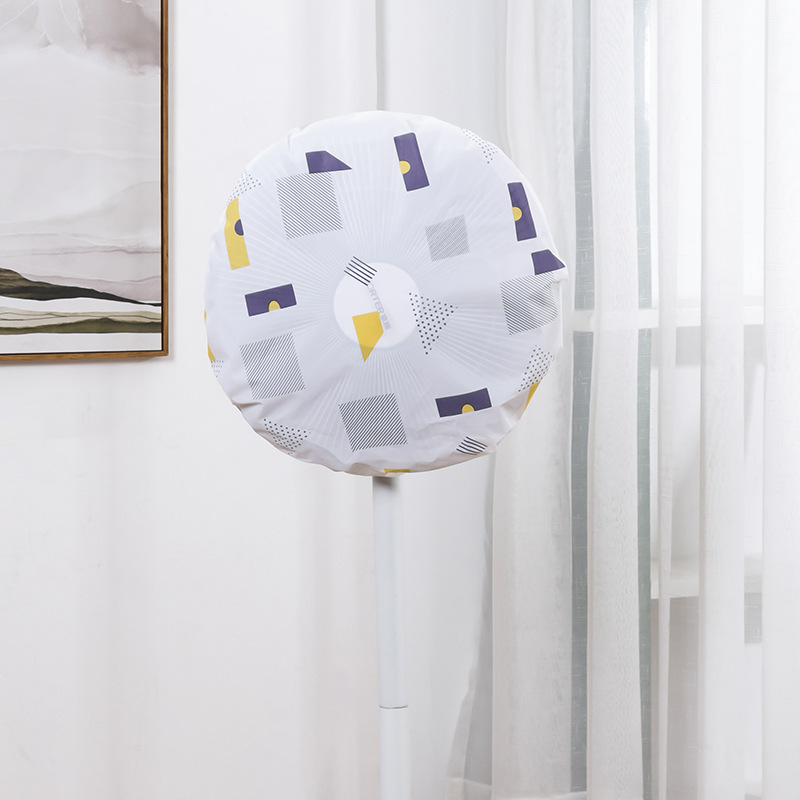 Rounded Electric Fan Dust Cover – 45cm | মাল্টিকালার