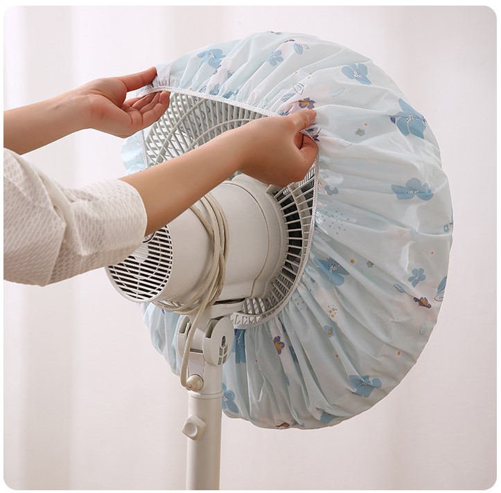 Rounded Electric Fan Dust Cover – 45cm | মাল্টিকালার