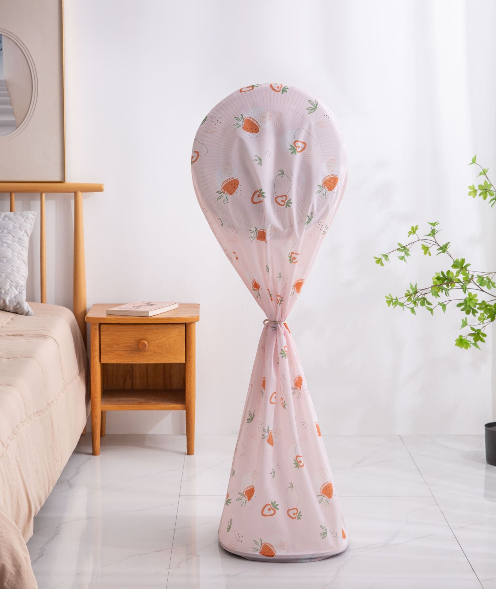 Rounded Electric Fan Dust Full Cover | মাল্টিকালার