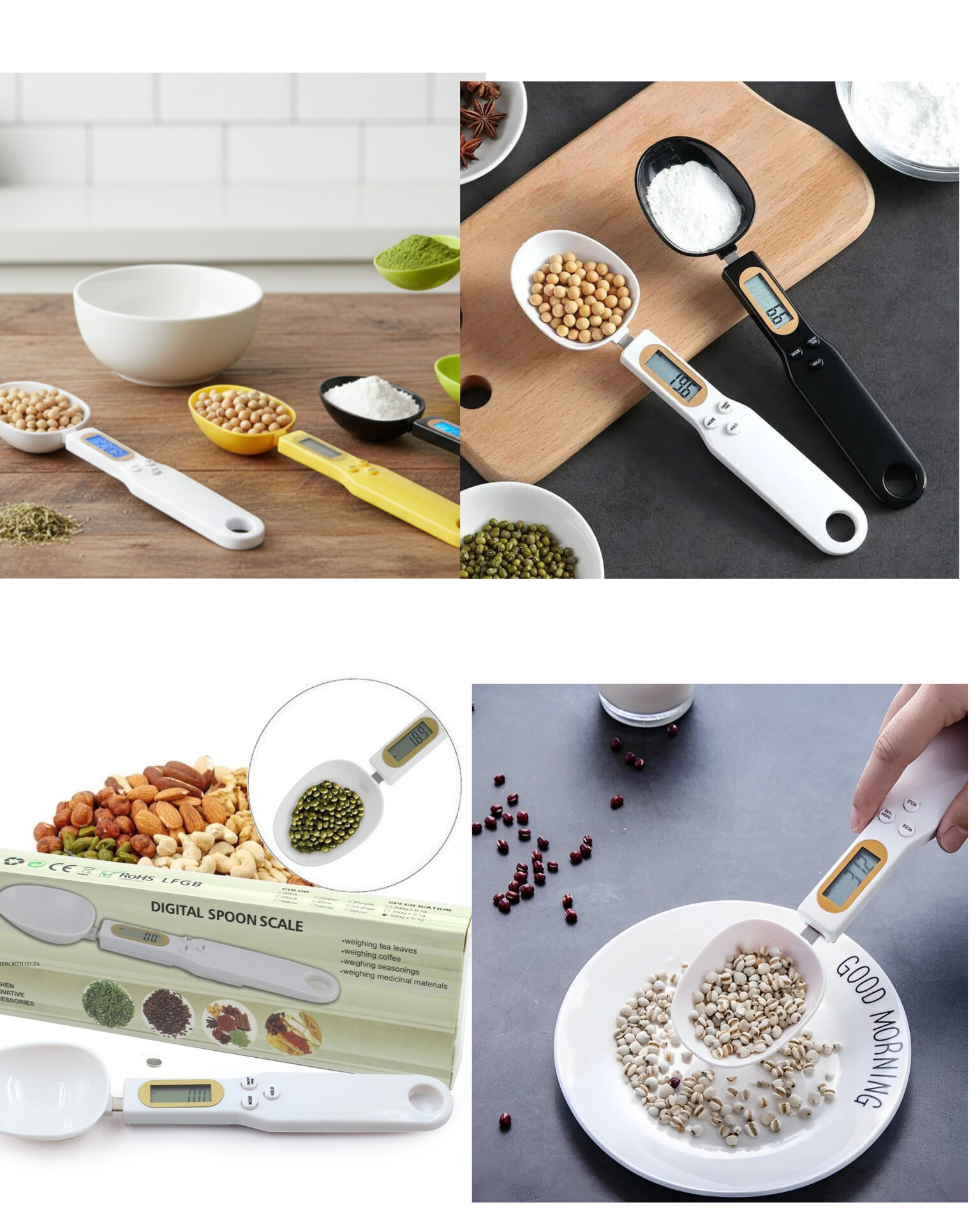 Digital Measuring Spoon Scale | LCD Kitchen Measuring Spoon