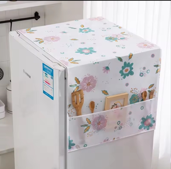 Fridge Cover & Fridge Mats Combo