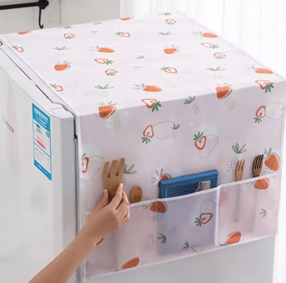 Fridge Cover & Fridge Mats Combo