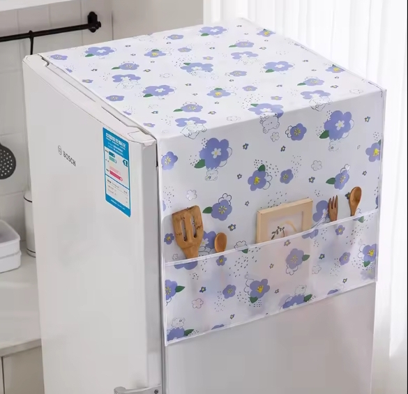 Fridge Cover & Fridge Mats Combo