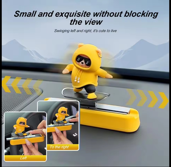 ZOUIVU X BEAR Car Dashboard Ornament C0665
