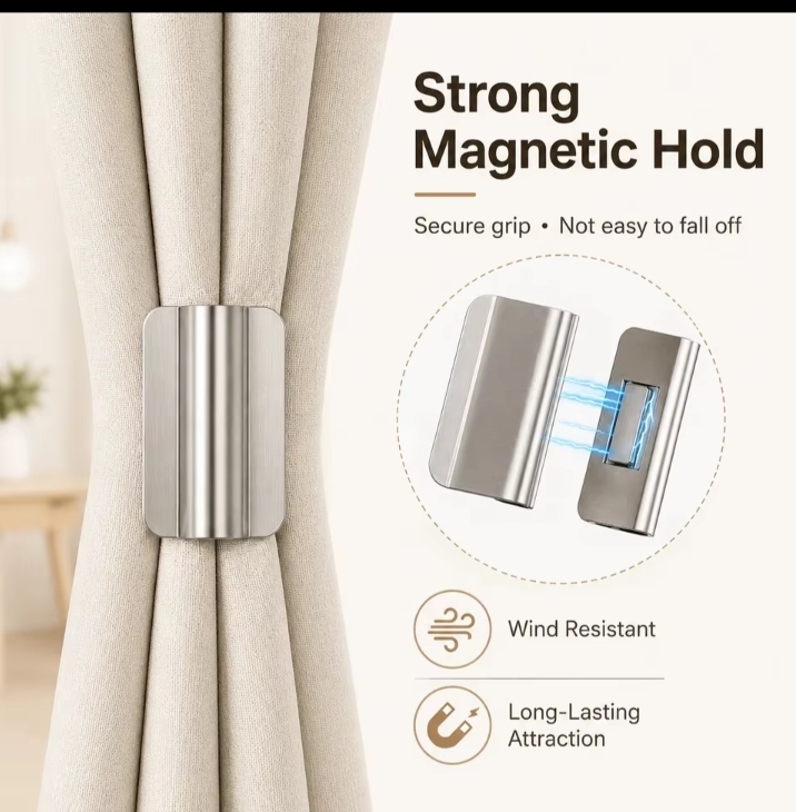 Magnetic Curtain Clips
