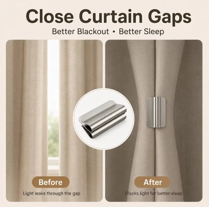 Magnetic Curtain Clips