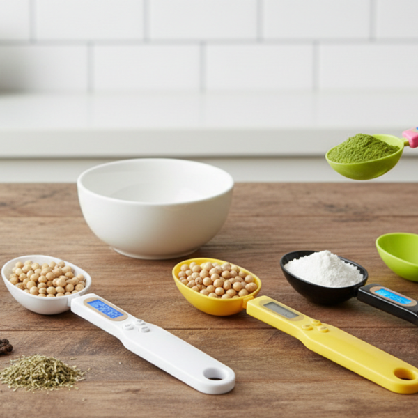 Digital Measuring Spoon Scale | LCD Kitchen Measuring Spoon